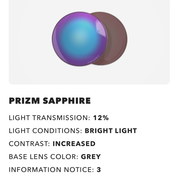 🕶Oakley Frogskins™ Prizm Sapphire/Grey Smoke🕶 unisex - Picture 7 of 16